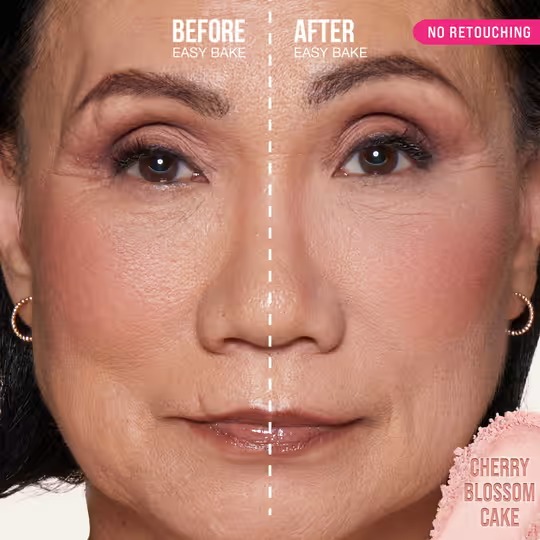 Huda Beauty Easy Bake Loose Baking & Setting Powder - Cherry Blossom Cake (20g) - Image 3