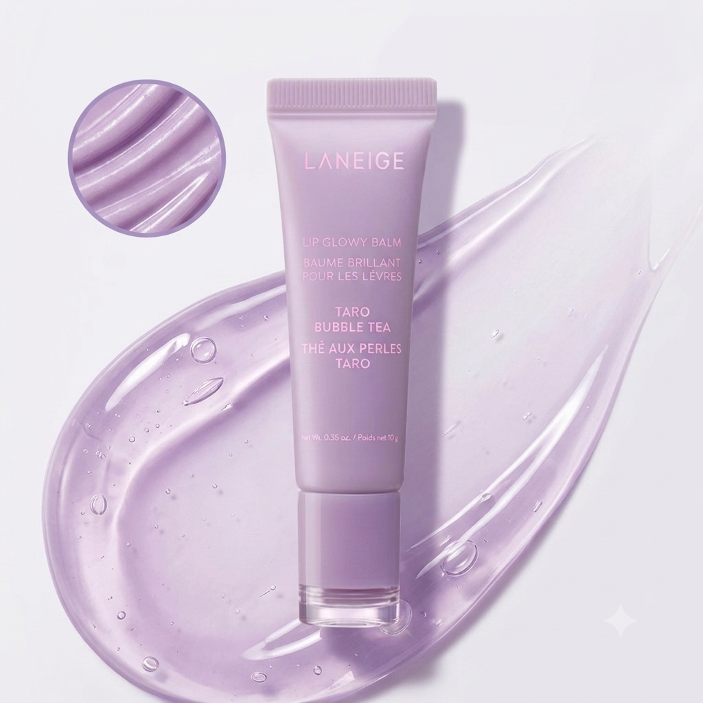 Laneige Lip Glowy Balm - Taro (10g) - Image 2