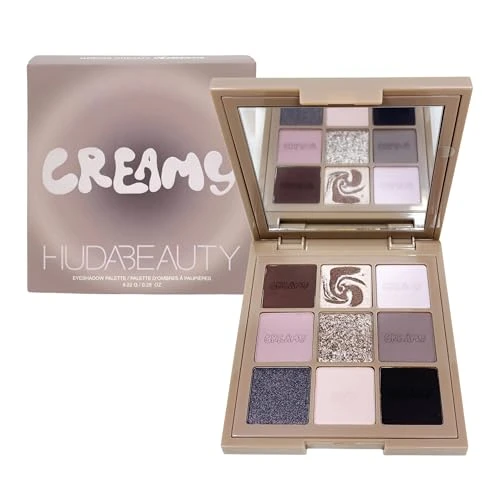 Huda creamy obsessions Eyeshadow pallet griege(8.22g -0. 8oz) (broken)