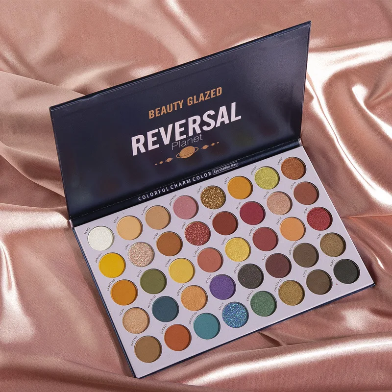 BEAUTY GLAZED Reversal Planet Glitter Eyeshadow Palette - Image 3
