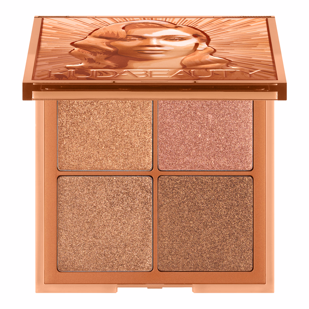 HUDA BEAUTY Glow Obsessions Mini Face Palette - Rich Glow