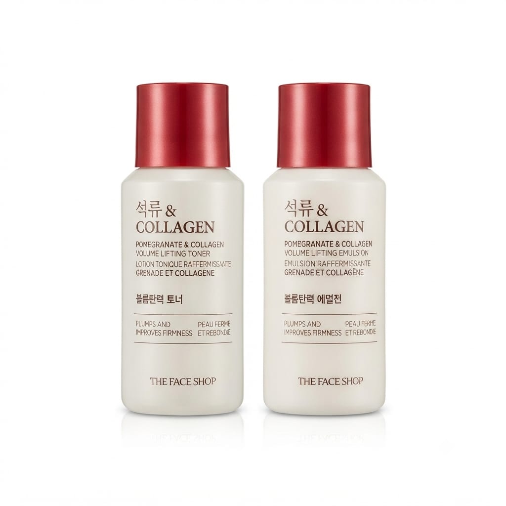 The Face Shop Pomegranate & Collagen Duo kit (Pack of 2)