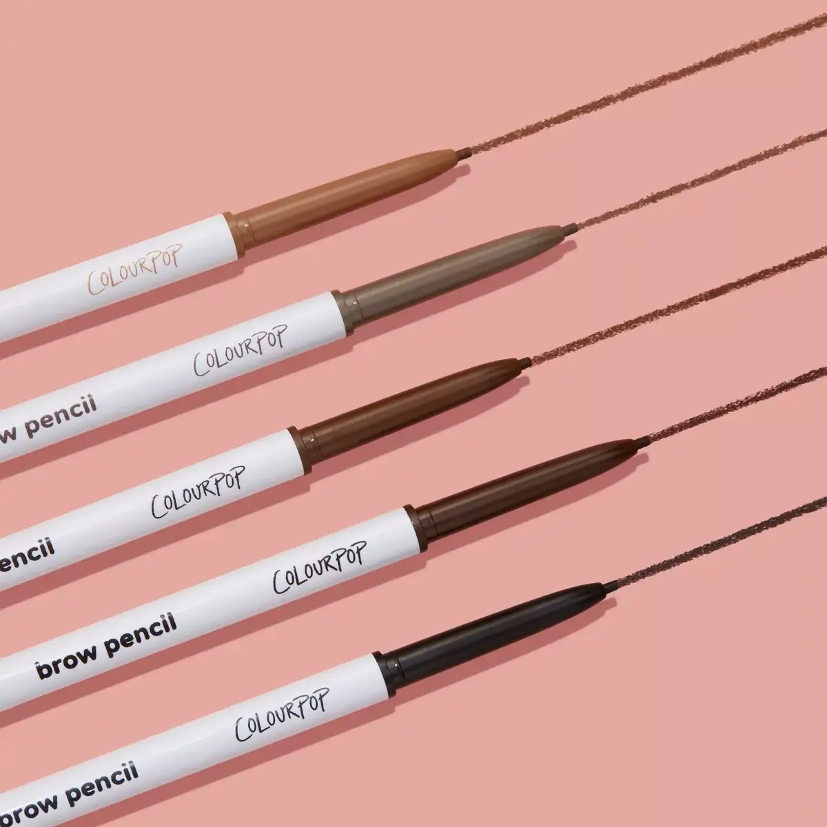 Colour Pop Brow Pencil - Soft Black - Image 3