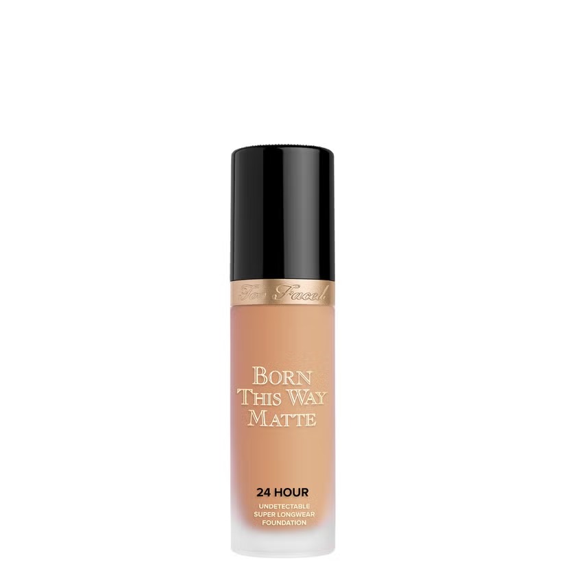TOO FACED Born This Way 24-Hour Longwear Matte Finish Foundation – Warm Beige (30ml)