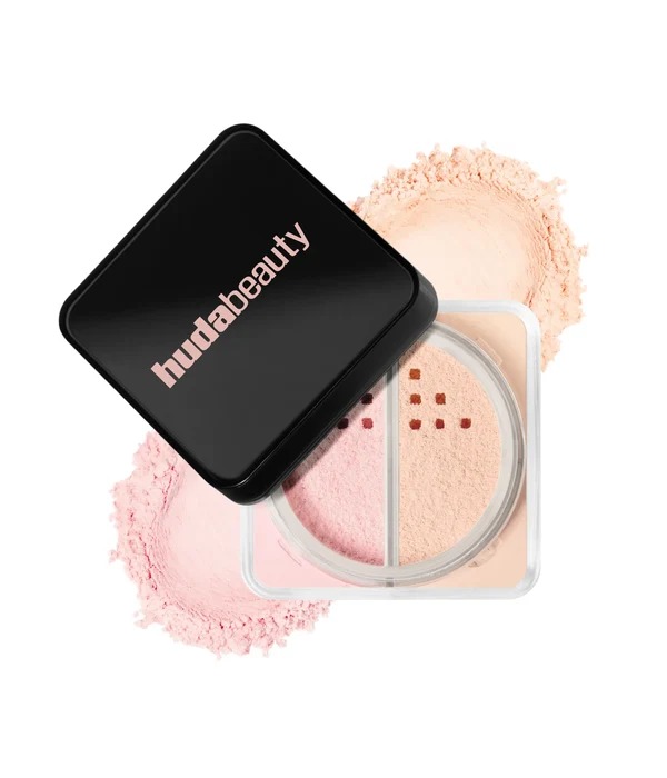 Huda Beauty Easy Bake Duo Loose Powder – Cherry Peach