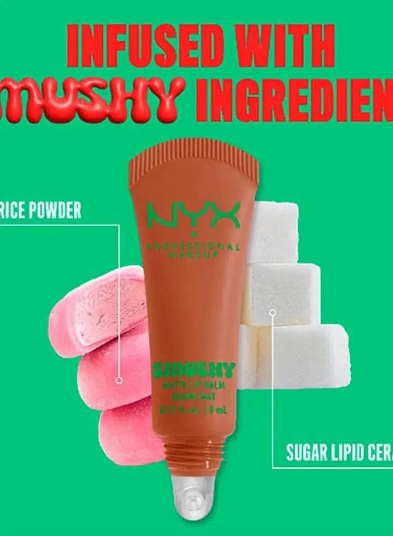 NYX Professional Makeup Smushy Matte Lip Balm – 12 Silly Sippin (8ml) - Image 2