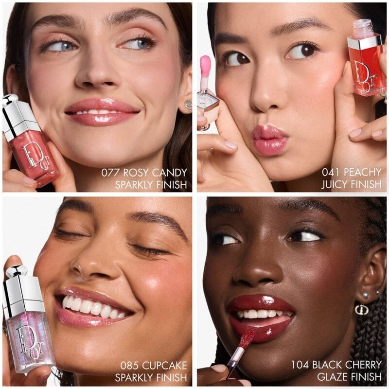 Dior Addict Ultra Shine Lip Glow Oil – 086 Minty Sparkly (6ml) - Image 3