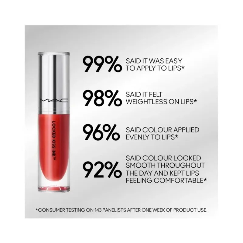 Mac Locked Kiss Ink Liquid Lipstick – Doyenne (4ml) - Image 5
