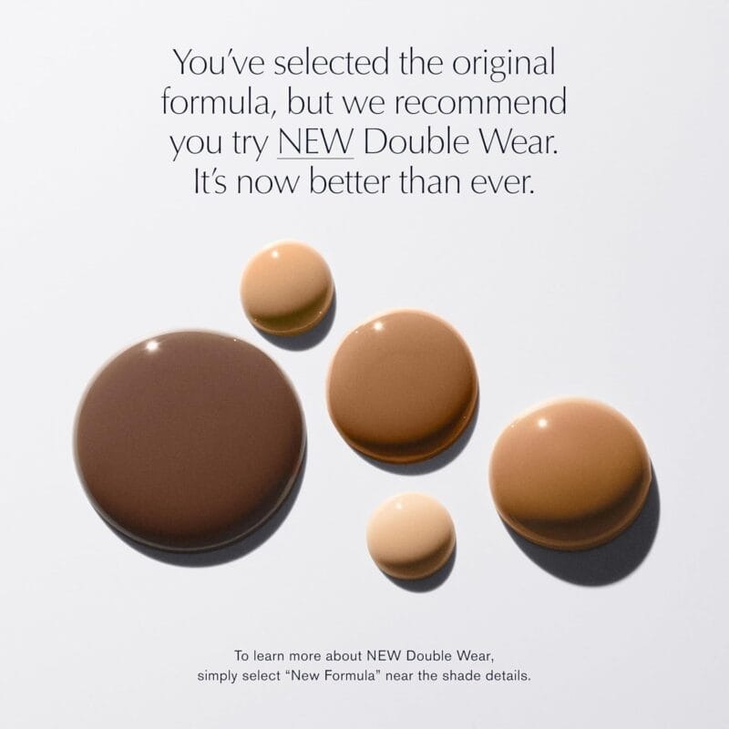 Estee Lauder Double Wear Stay-in-Place Makeup Foundation – 1W1 Bone (30ml) - Image 2