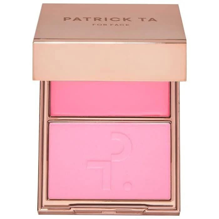 Patrick Ta Double-Take Crème & Powder Blush Duo – JUST ENOUGH (5g)