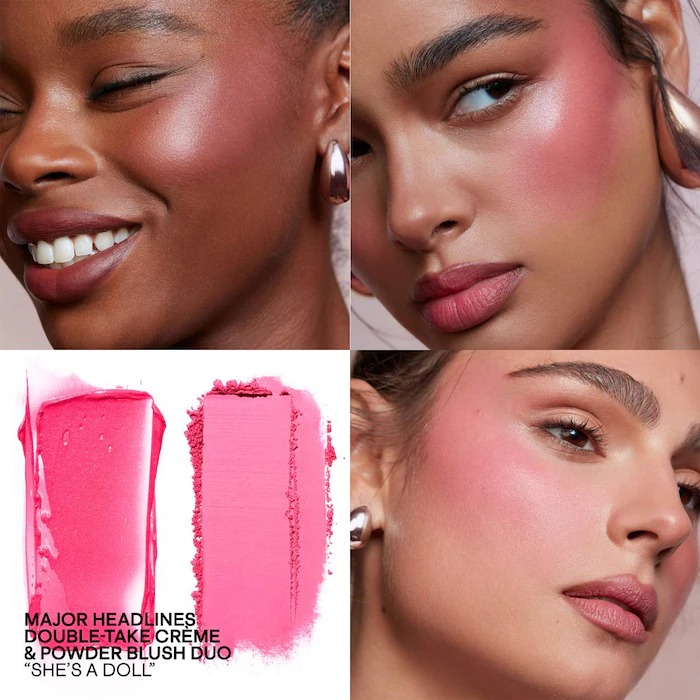 Patrick Ta Double-Take Crème & Powder Blush Duo – SHE'S A DOLL (5g) - Image 3