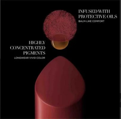 Giorgio Armani Lip Power Longwear Vivid Color Lipstick – 201 Majestic (3g) - Image 3