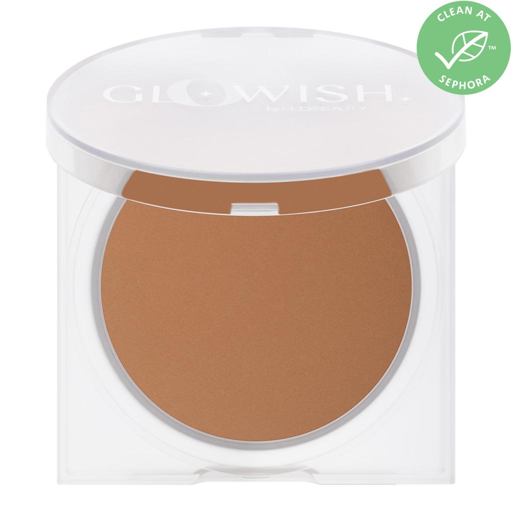 Huda Beauty GloWish Luminous Pressed Powder - 08 Tan