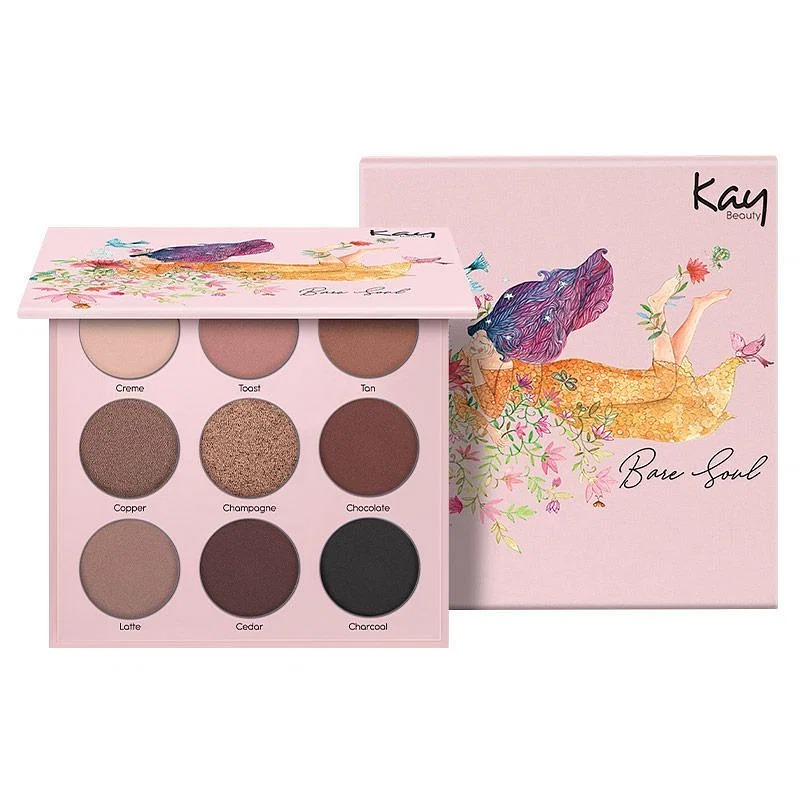 Kay Beauty Bare Soul Eye Kanvas Eyeshadow palette (10g)