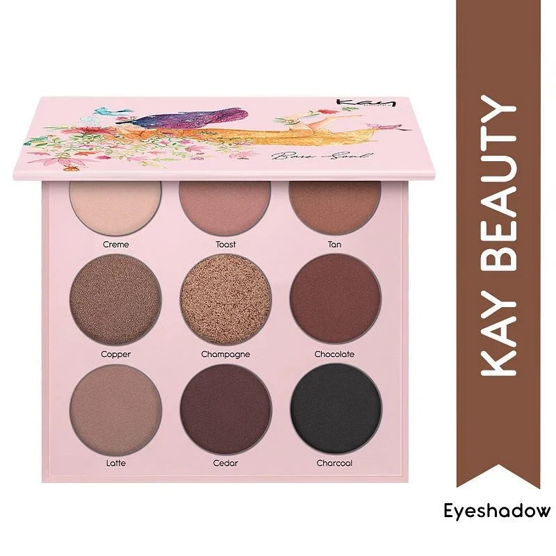 Kay Beauty Bare Soul Eye Kanvas Eyeshadow palette (10g) - Image 4