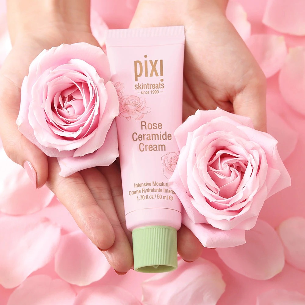Pixi Rose Ceremide Cream Neutralizing Moisturizer (50ml) - Image 2