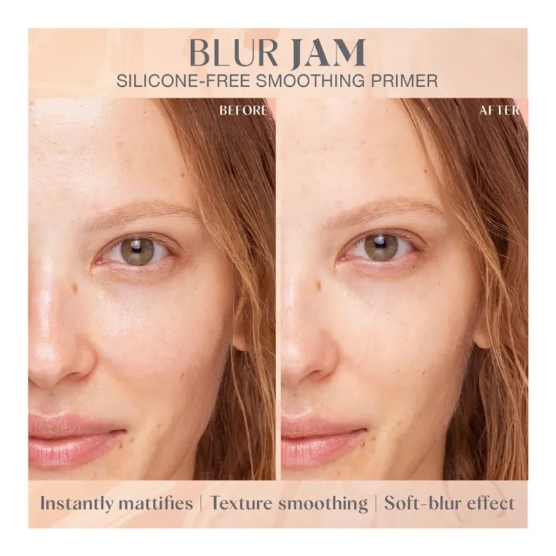 Huda Beauty Glowish Blur Jam Silicone-Free Smoothing Primer -( 26ml) - Image 3