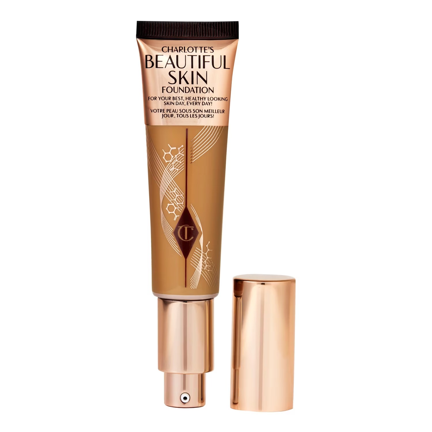 Charlotte Tilbury Beautiful Skin Foundation - 11 Warm (30ml)