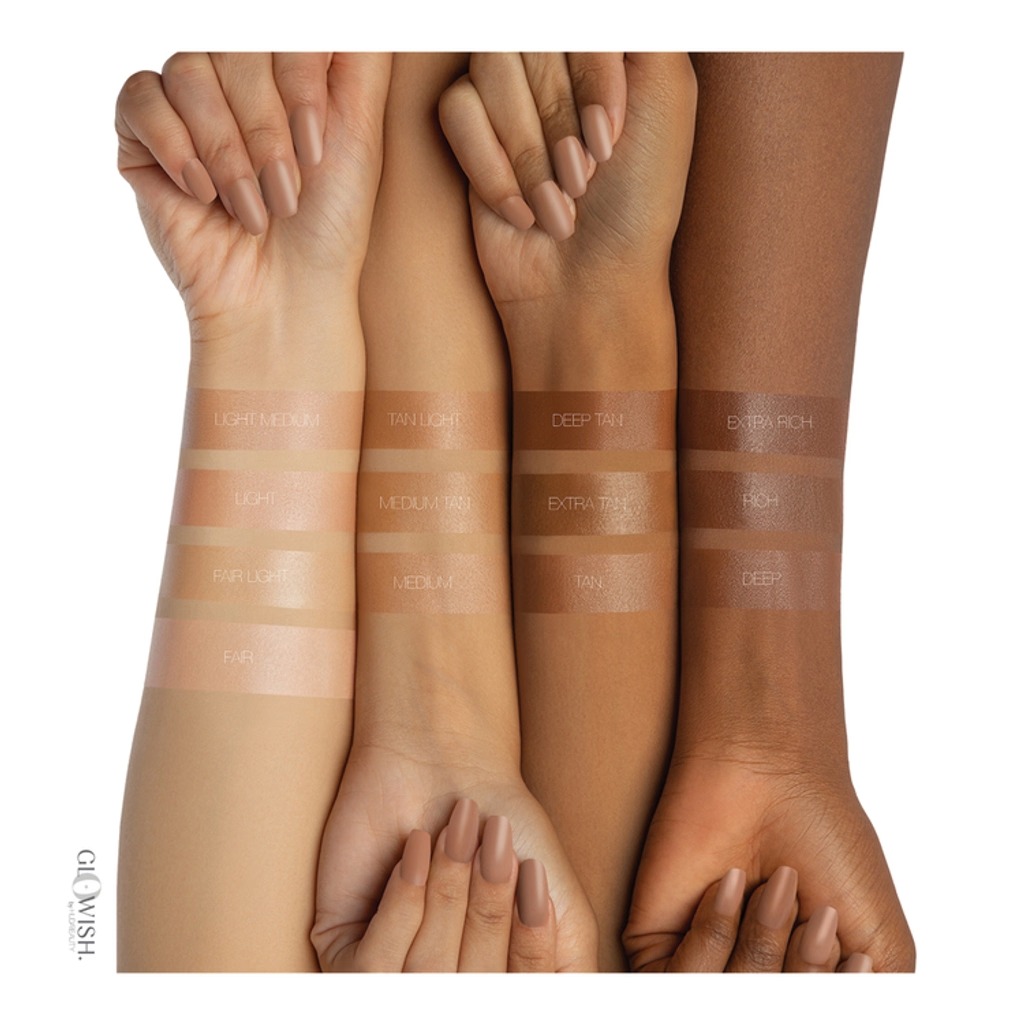 Huda Beauty GloWish Multi Dew Skin Tint – 03 Light (40ml) - Image 3