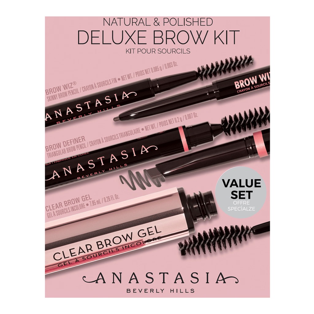 Anastasia Beverly Hills Natural & Polished Deluxe Brow Kit - Soft Brown (Unboxed) - Image 3