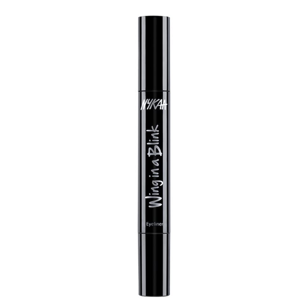 Nykaa Wing In A Blink Eyeliner Pen Black - Dark Knight 01 (Unboxed)