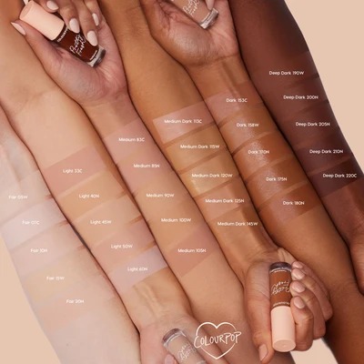 ColourPop Pretty Fresh Hyaluronic Creamy Concealer - Medium Dark 115W - Image 3
