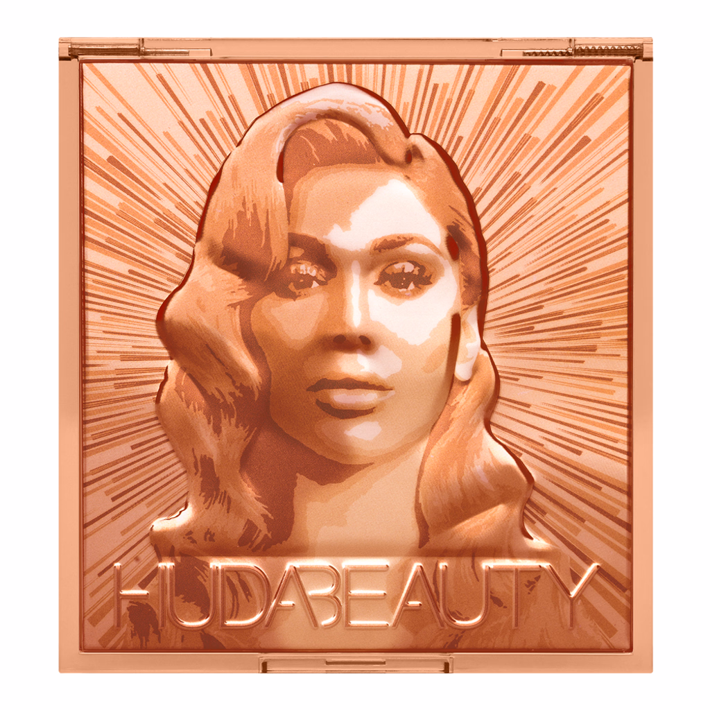 HUDA BEAUTY Glow Obsessions Mini Face Palette - Rich Glow - Image 5