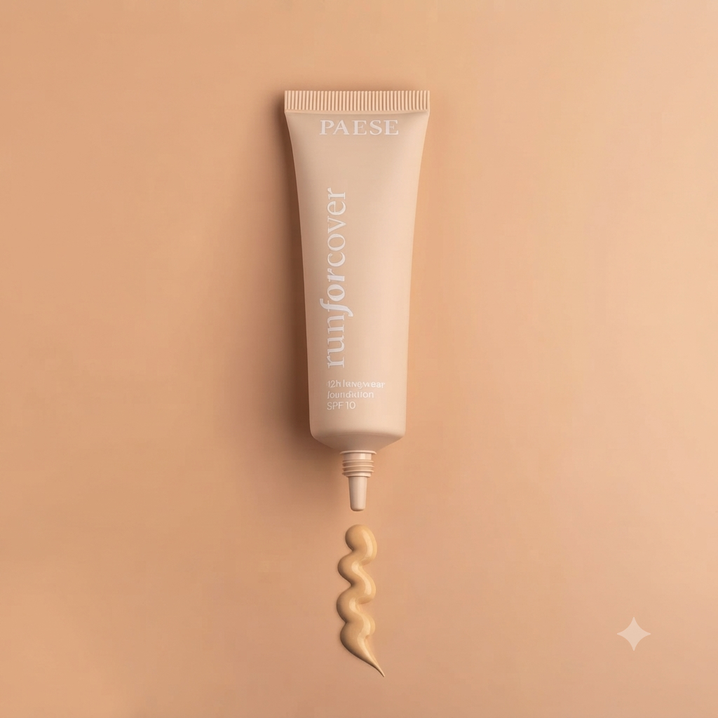 Paese Run For Cover 12H Longwear Foundation - 60W Olive (30ml) - Image 2