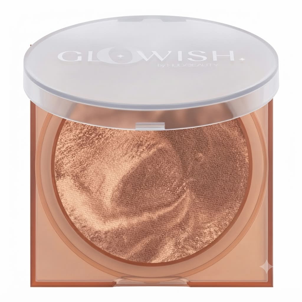 Huda Beauty Glowish Soft Radiance Bronzing Powder - 03 Tan Light (3g)