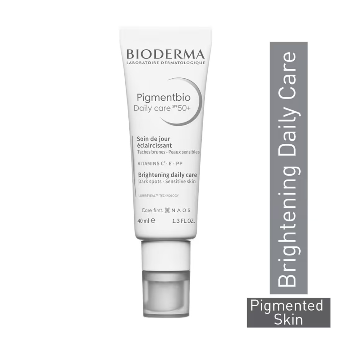 Bioderma Pigmentbio Daily Care SPF 50+ Brightening Sunscreen - 40ml (Unboxed)