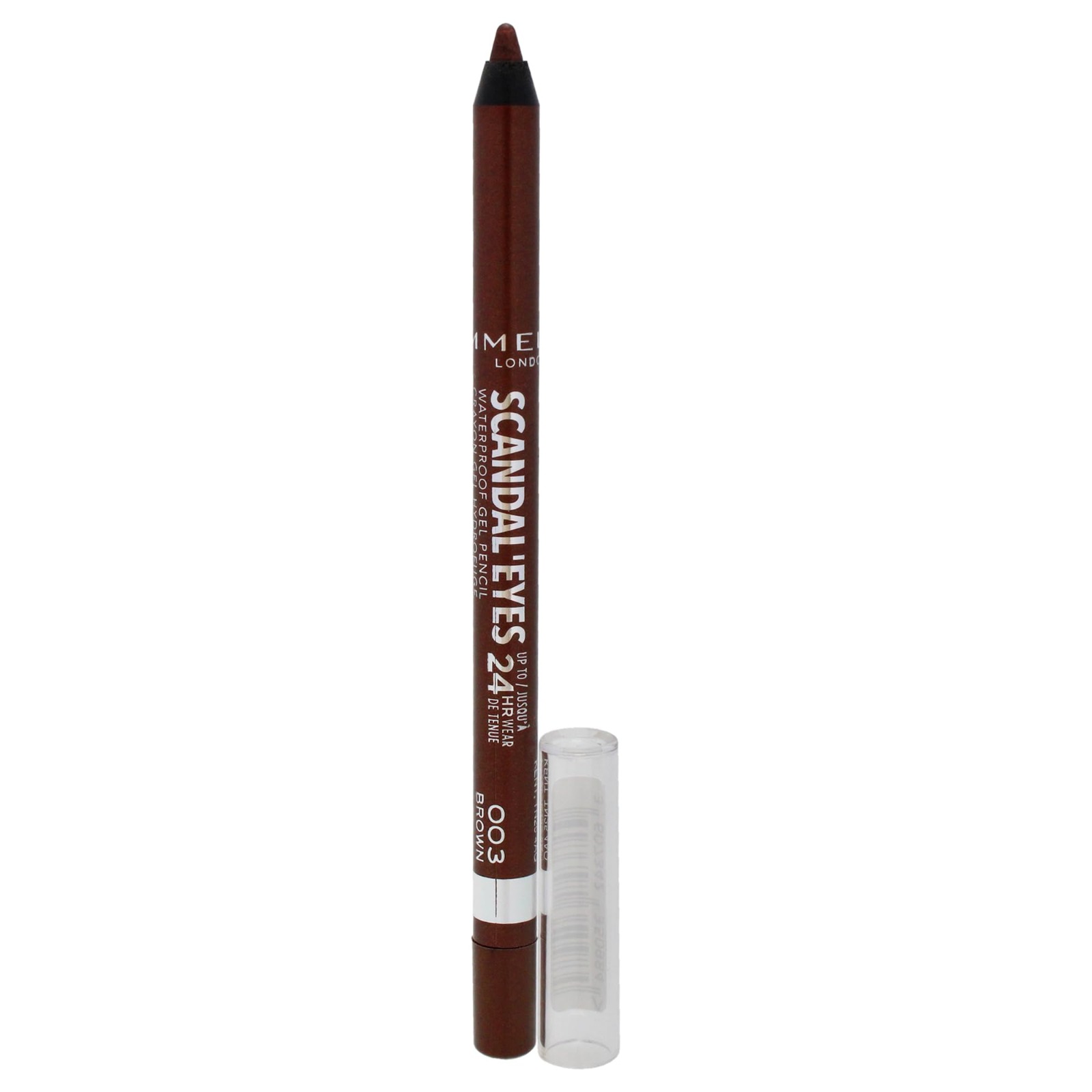 Rimmel Scandaleyes Waterproof Kohl Kajal Eyeliner Pencil - 003 Brown