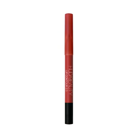Huda Beauty Mini Lip Contour 2.0 Automatic Matte Lip Pencil - Universal Red (0.3g) - Image 2