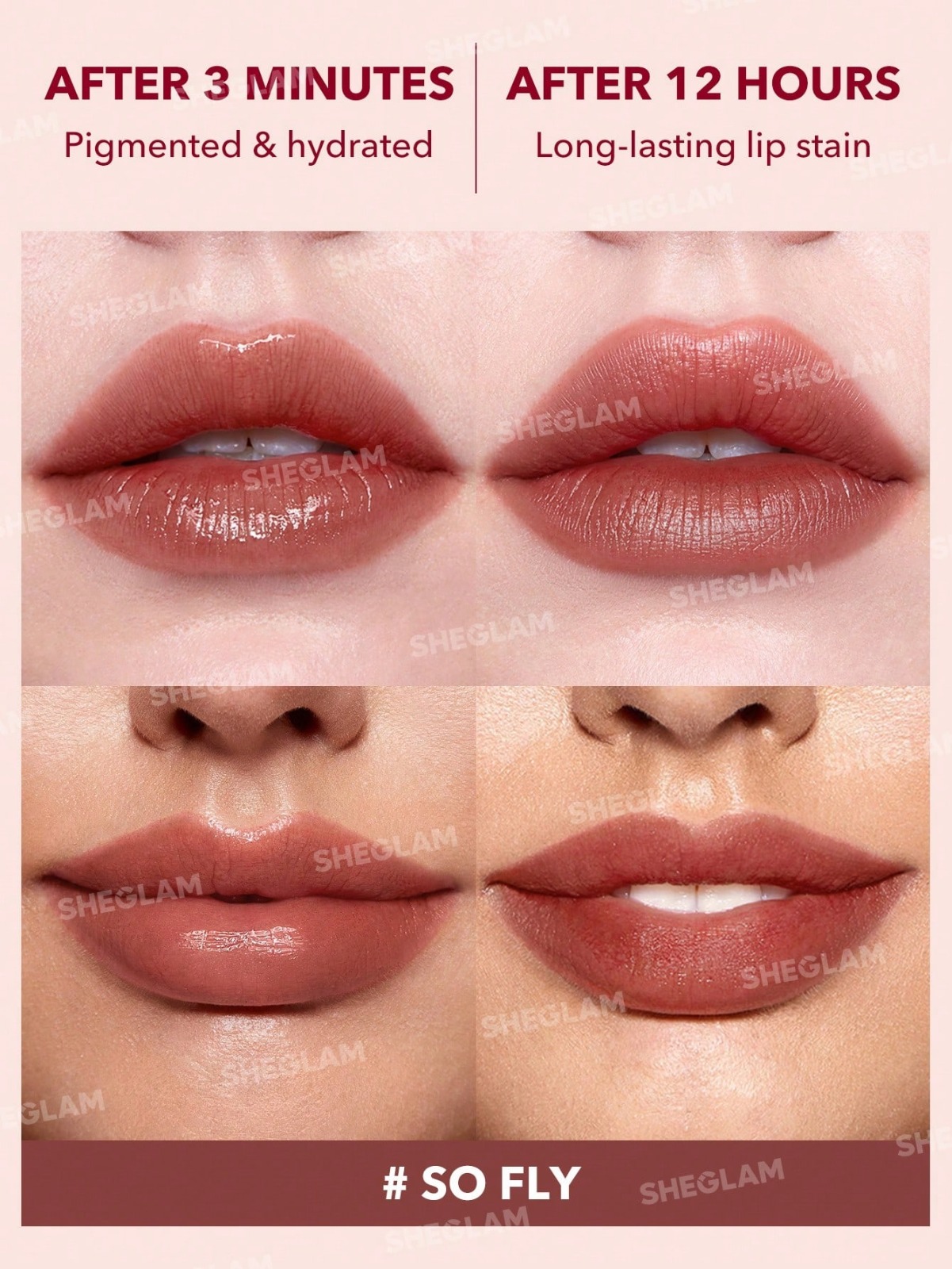 Sheglam Take A Hint Lip Tint - 05 So Fly - Image 2