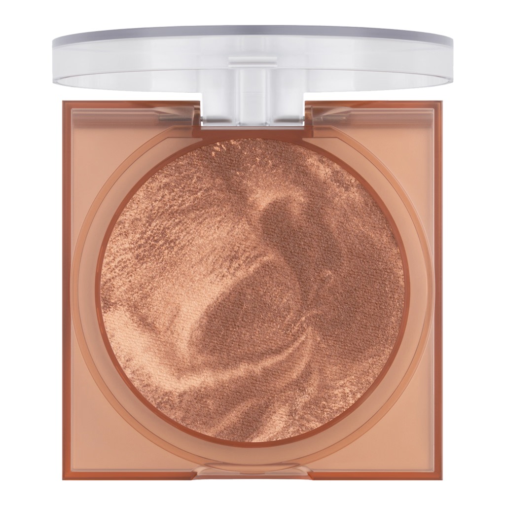 Huda Beauty Glowish Soft Radiance Bronzing Powder - 03 Tan Light (3g) - Image 2